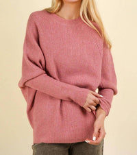 Very J - Raglan Dolman Sleeve Sweater