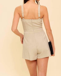 Flying Tomato - Solid Woven Romper