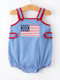 Rylee Faith Designs - Kid's 4th Of July Romper