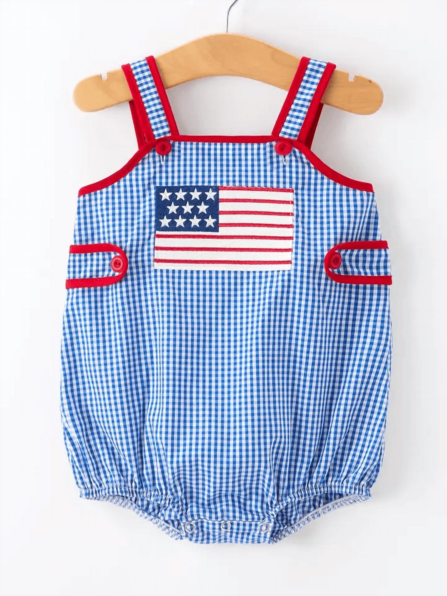 Rylee Faith Designs - Kid's 4th Of July Romper