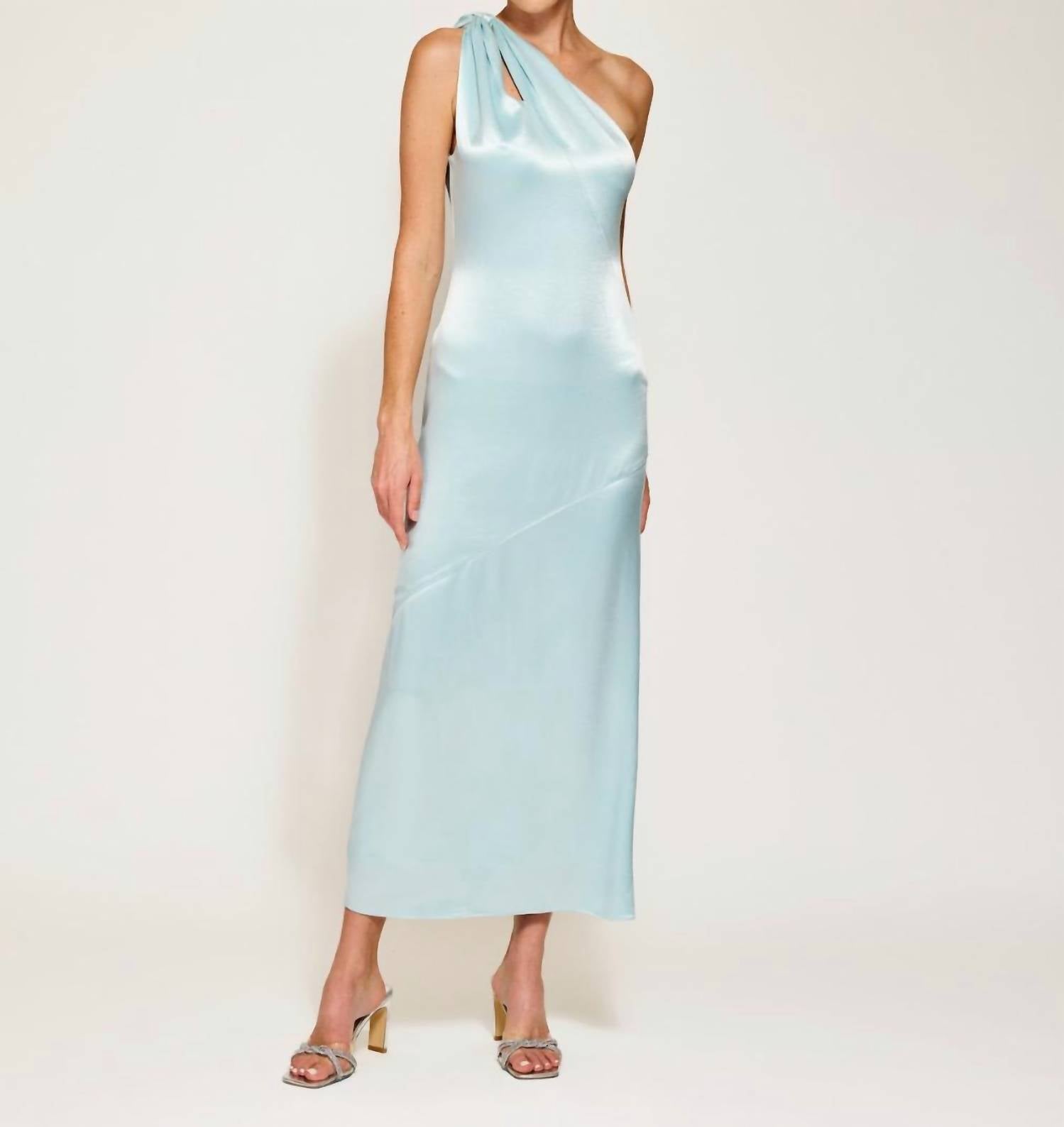 Line And Dot - Daniella Satin Dress Dress