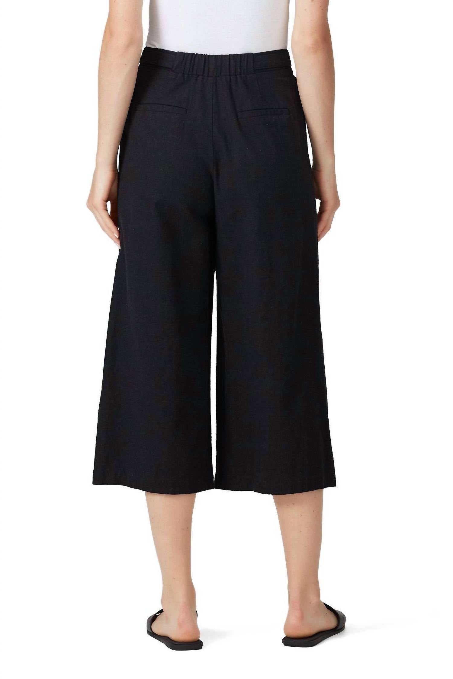 Greylin - Nala Linen Culottes Pants