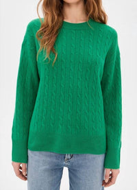 Alex Mill - Crewneck Cashmere Cable Sweater