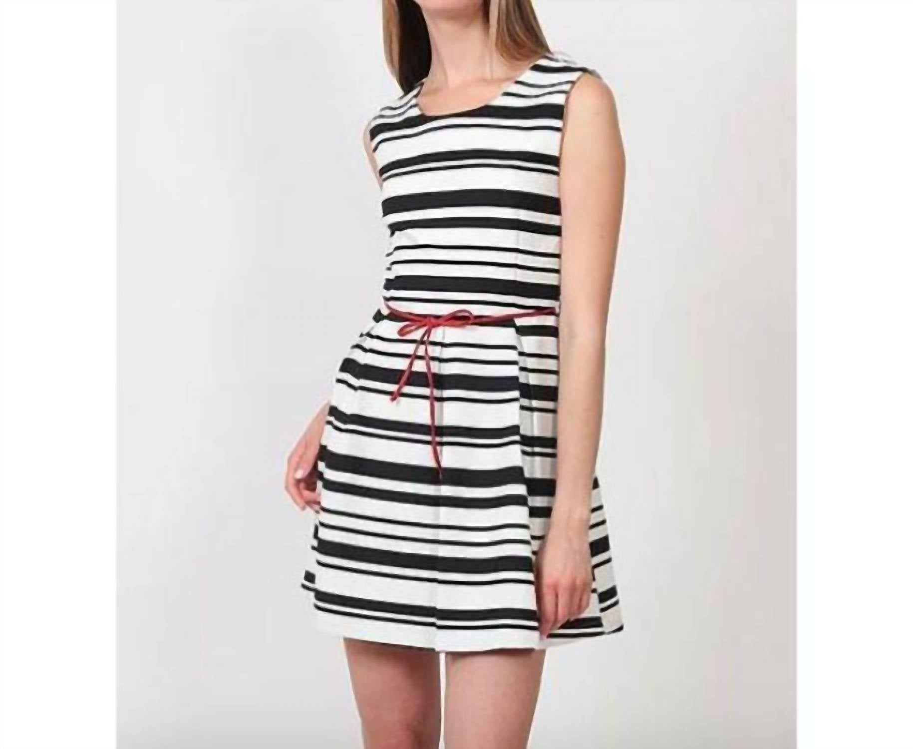Ijoah - Skater Dress With Belt