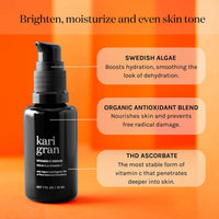 Kari Gran - Women's Organic Vitamin C Serum With Tetrahexyldecyl And Swedish Algae