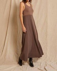 Crescent - Brooks Dress And Sweater Two-piece Set