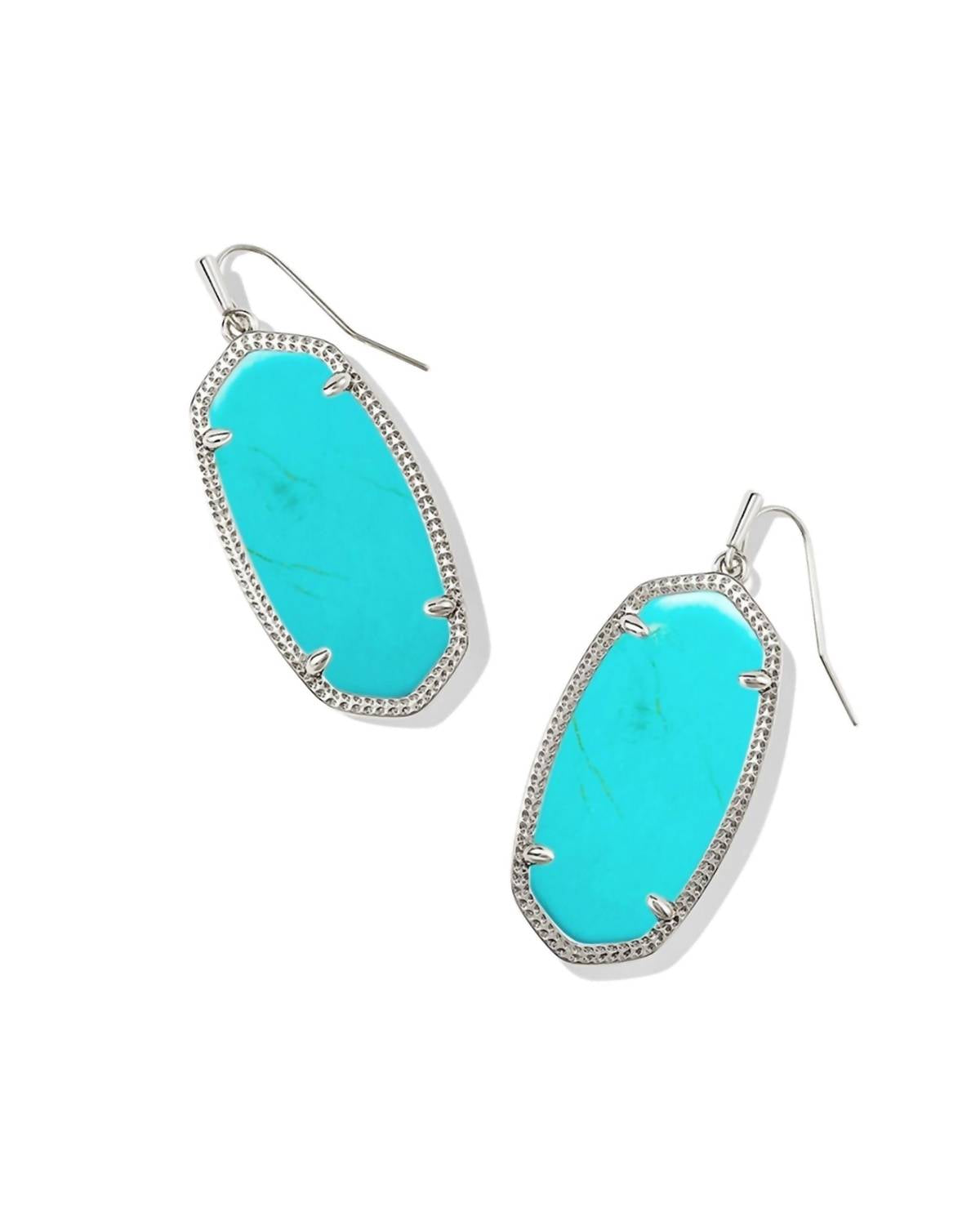 Kendra Scott - Women's Elle Rhodium Earrings
