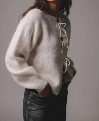 Elan - Tie front sweater