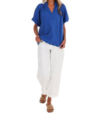 Umgee - Women's Easy Daydream Textured Top