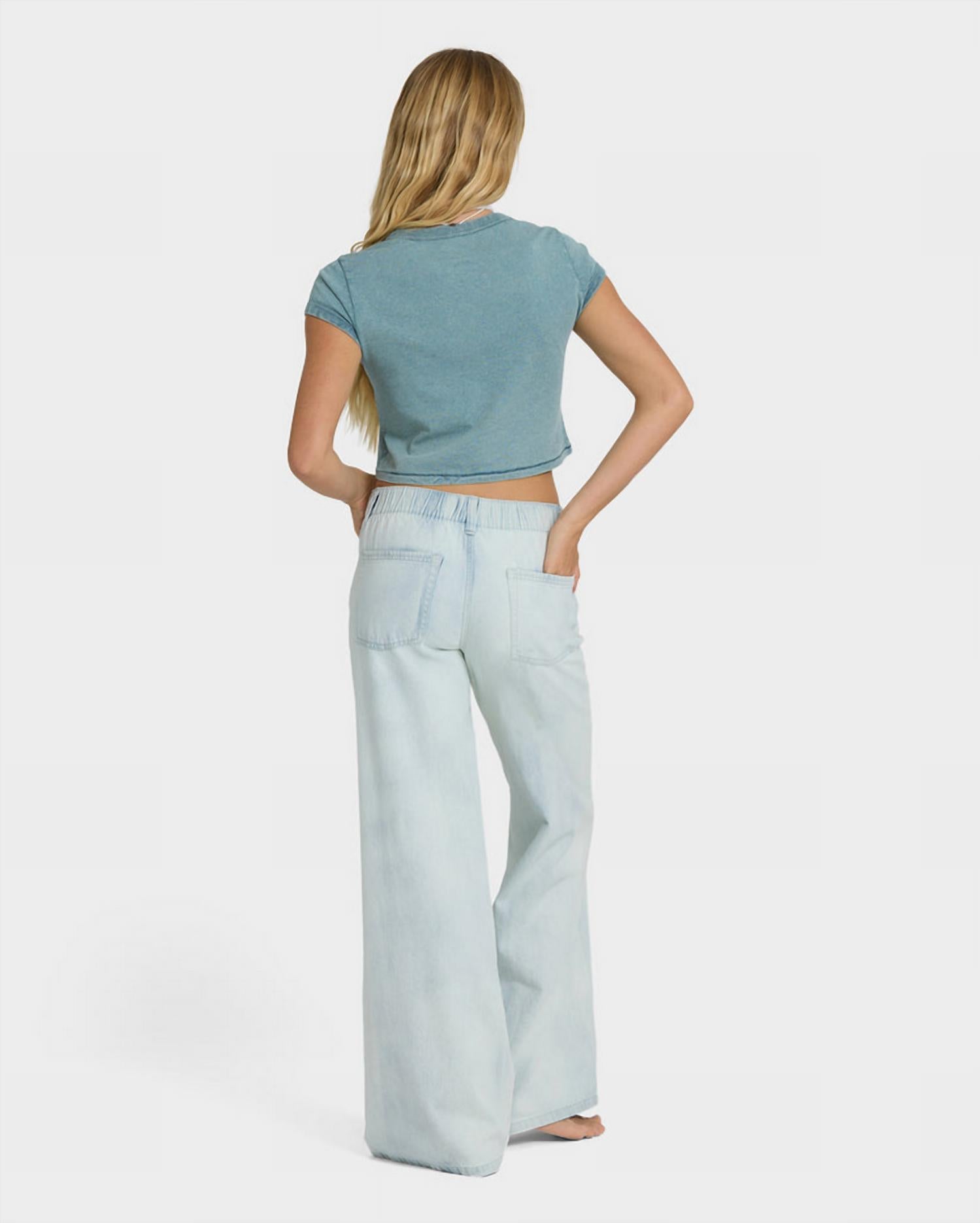 Billabong - Jade Saltwashed Elastic Waist Pant