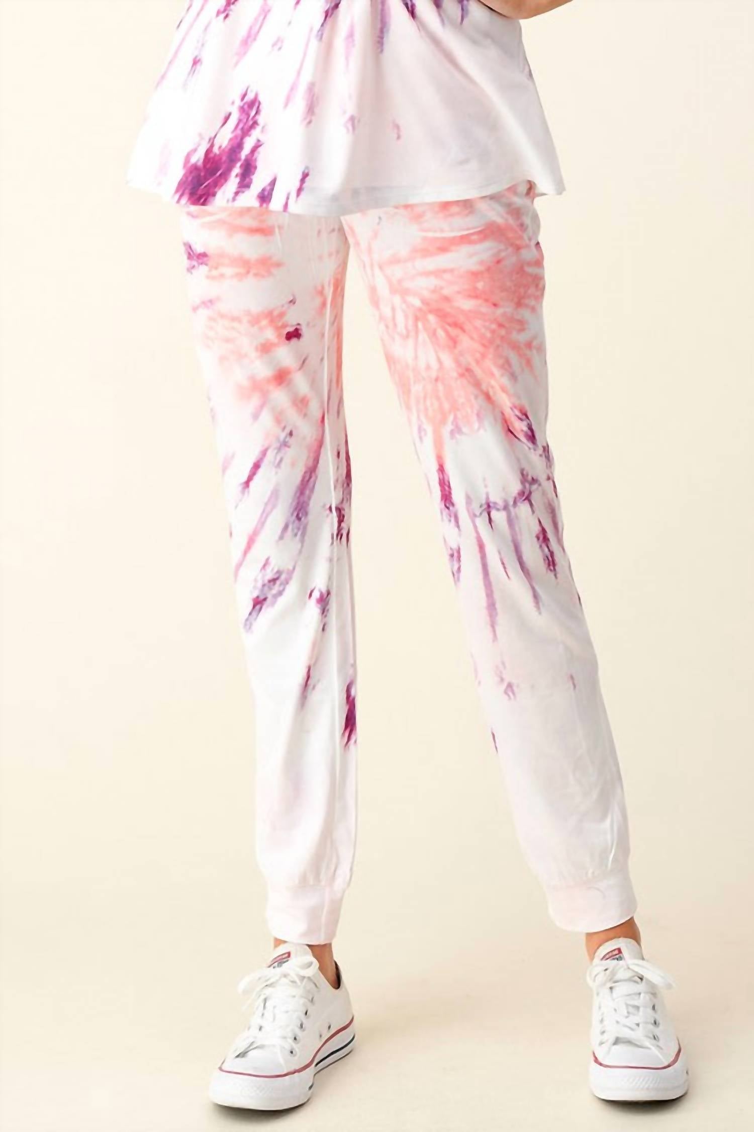 Blumin - Starburst Tie Dye Jogger Set