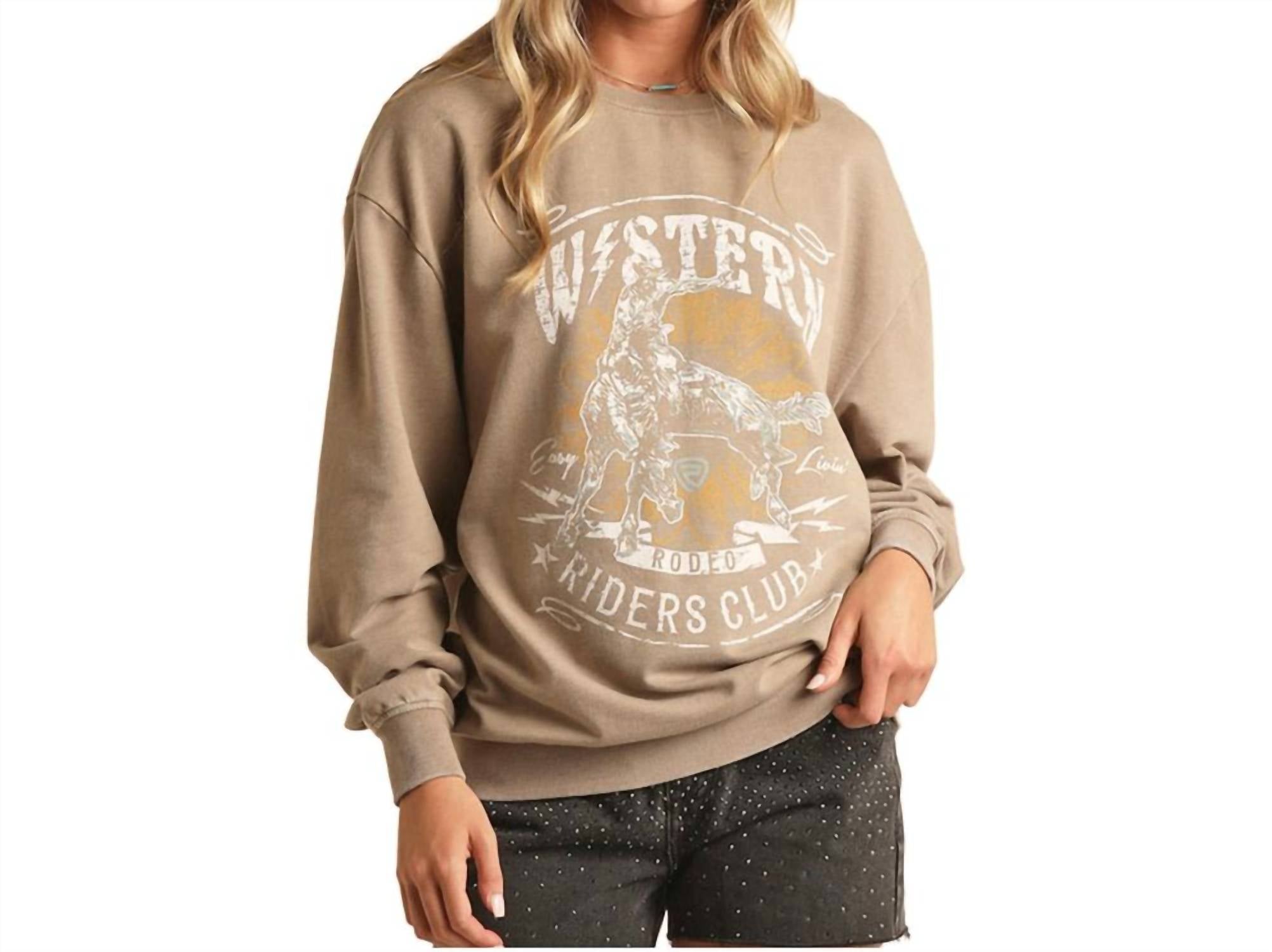 Rock & Roll Denim - Western Graphic Sweater