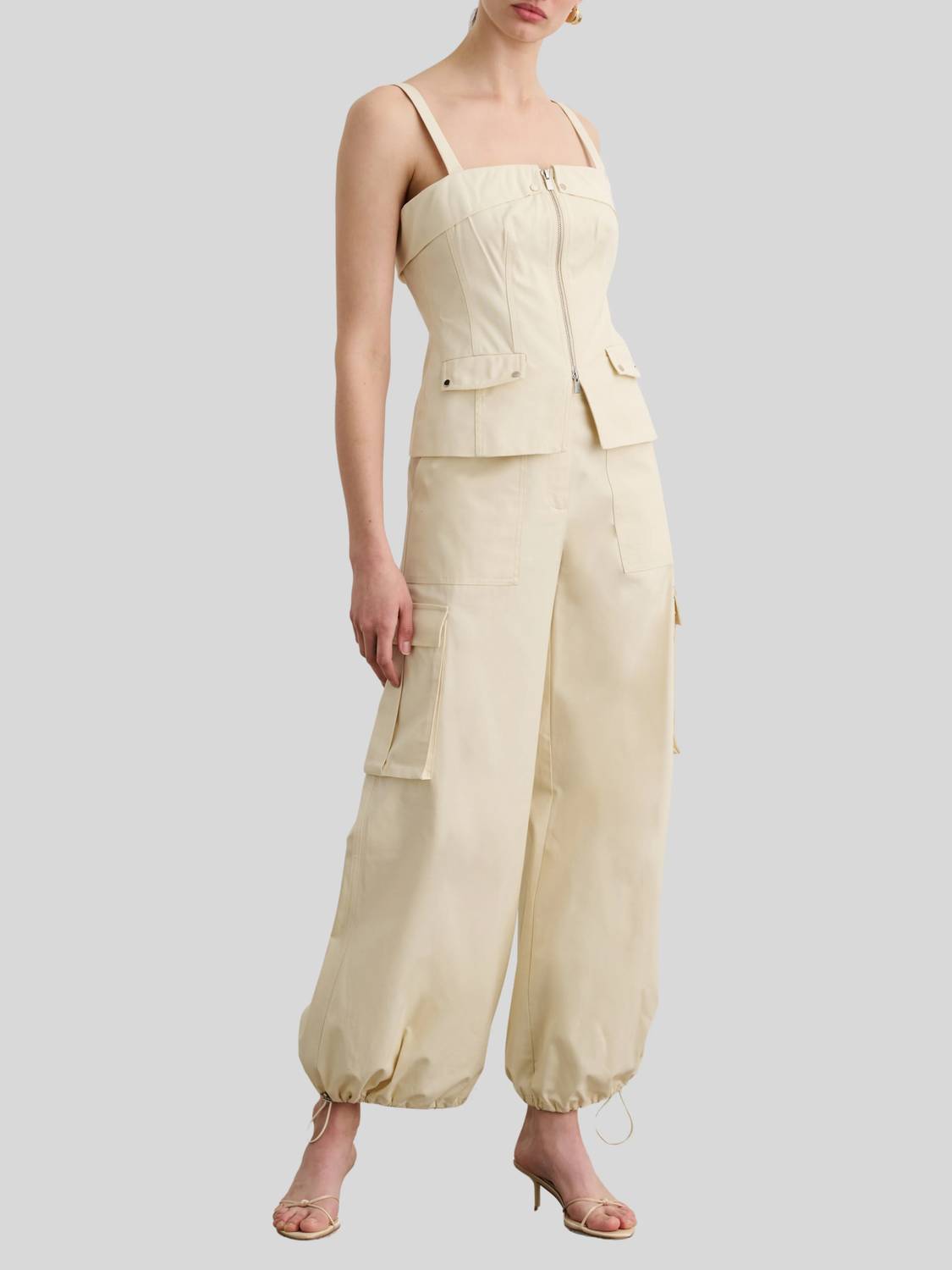 Toccin - Jayden Zip Front Moto Top