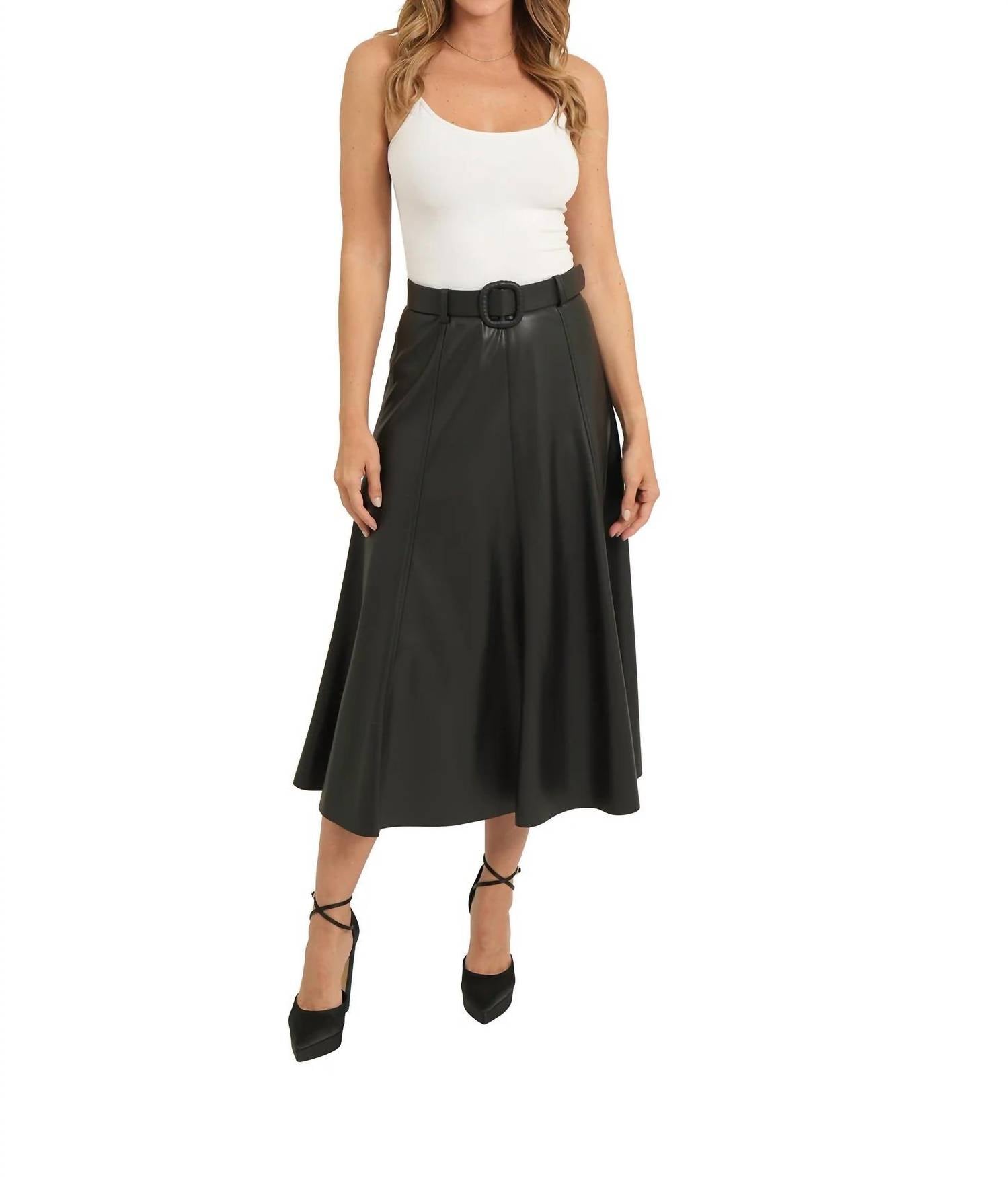 Love Token - Mercedes Midi Skirt