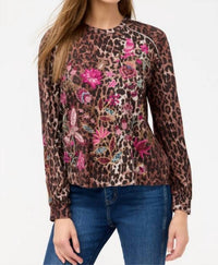Johnny Was - PENELLOPE SEAMED SLEEVE T‑SHIRT