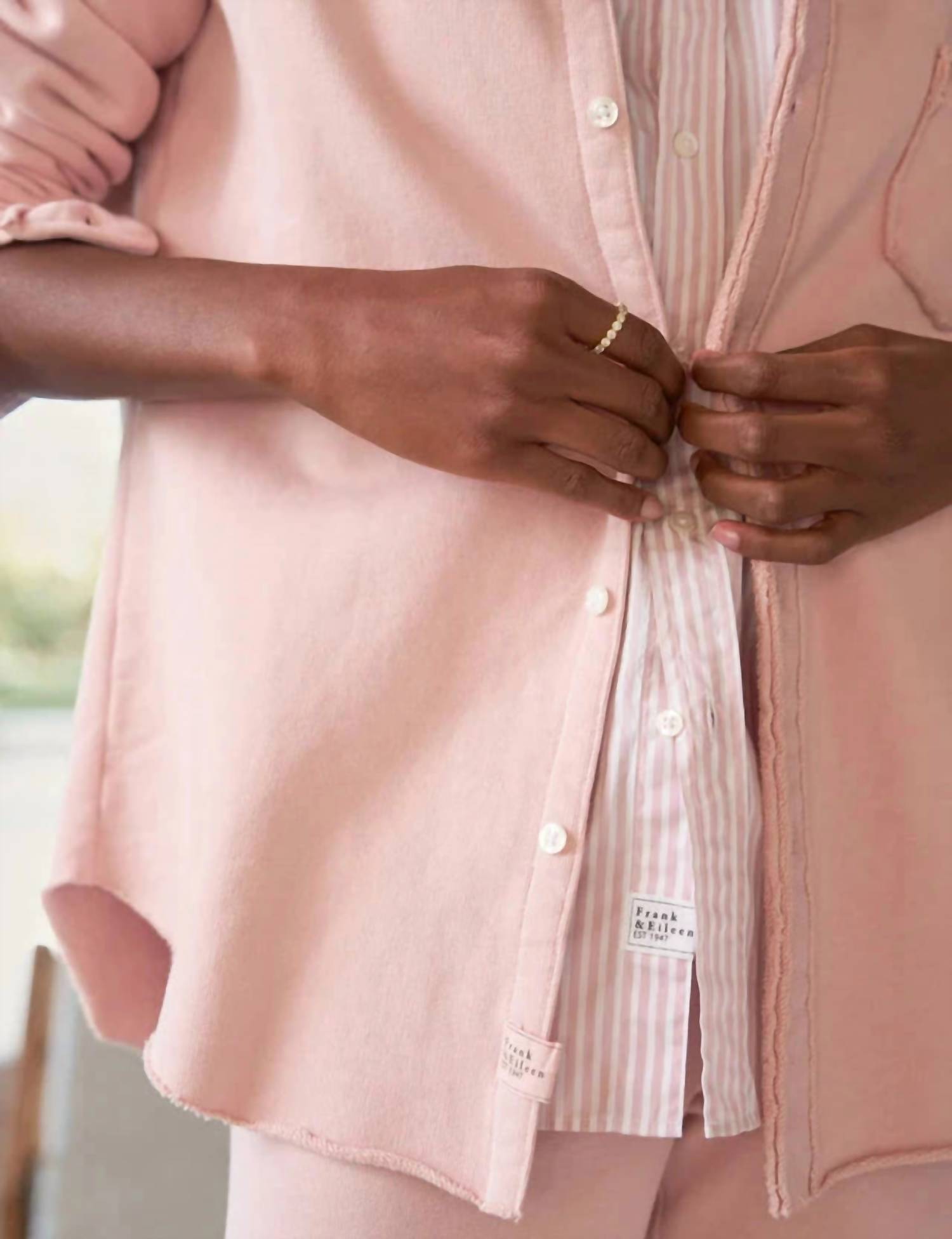 Frank & Eileen - Eileen Triple Fleece Relaxed Button Up Shirt