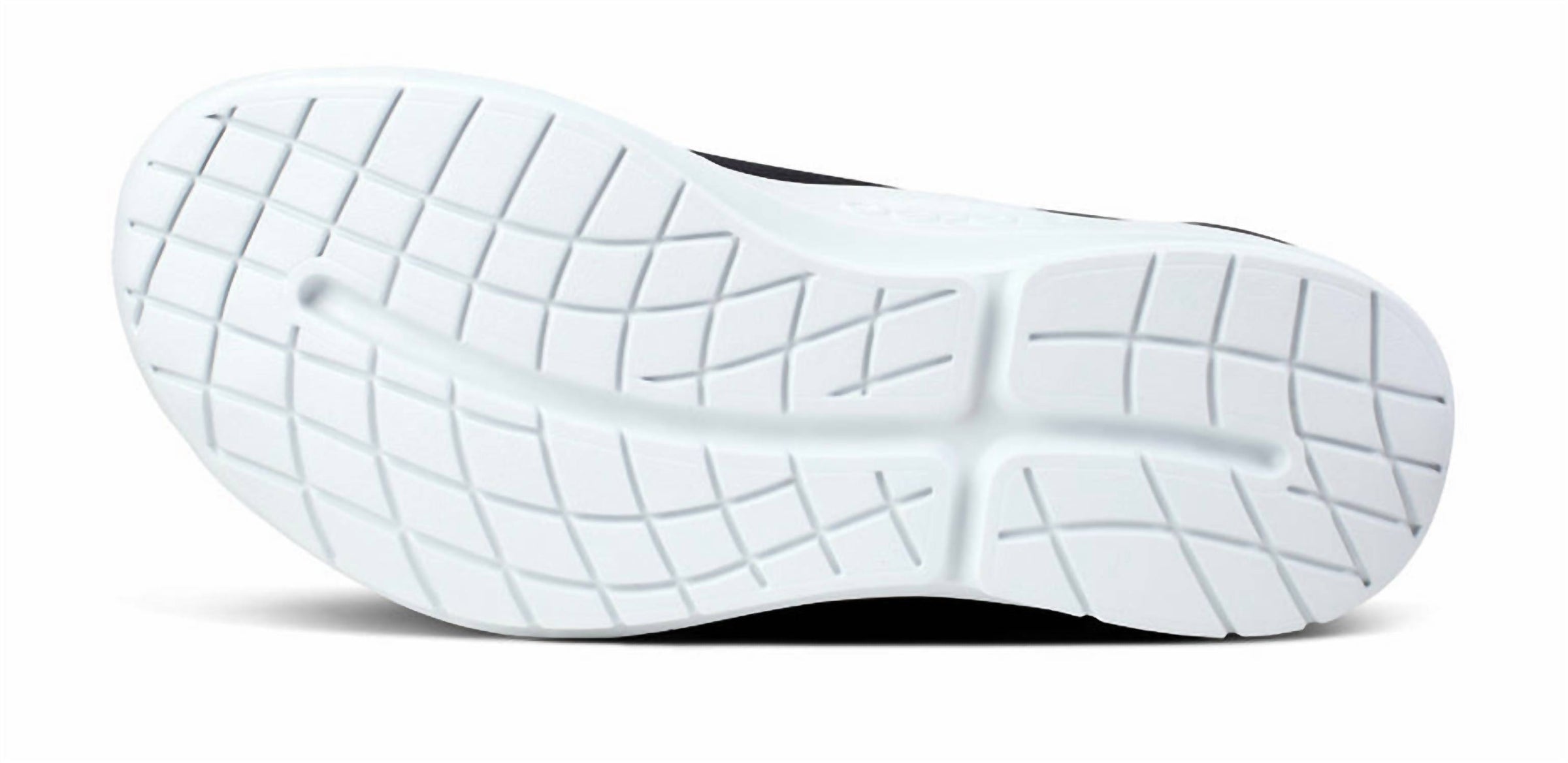 OOFOS Men's Oomg Sport Shoe in white black - men's shoe - view 4