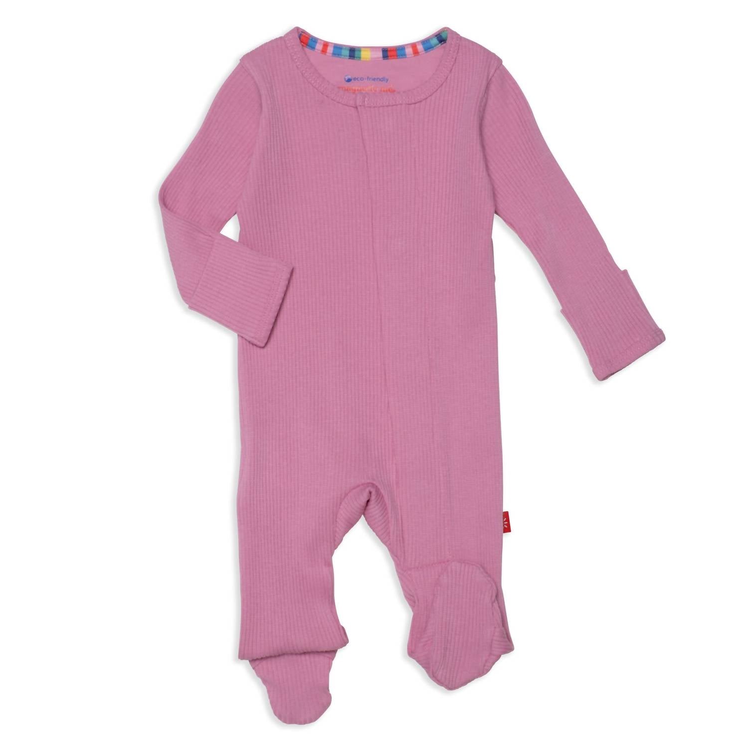 Magnetic - Kid's Ribbed Cotton Footie