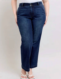 Judy Blue - Women's High Waist Wide Leg Jeans