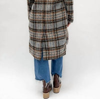 Panache Apparel - The Plaid Coat