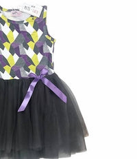 Pete + Lucy - Girls Geo Tulle Dress