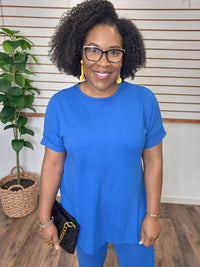 Zenana - Short Sleeve Lounge Set