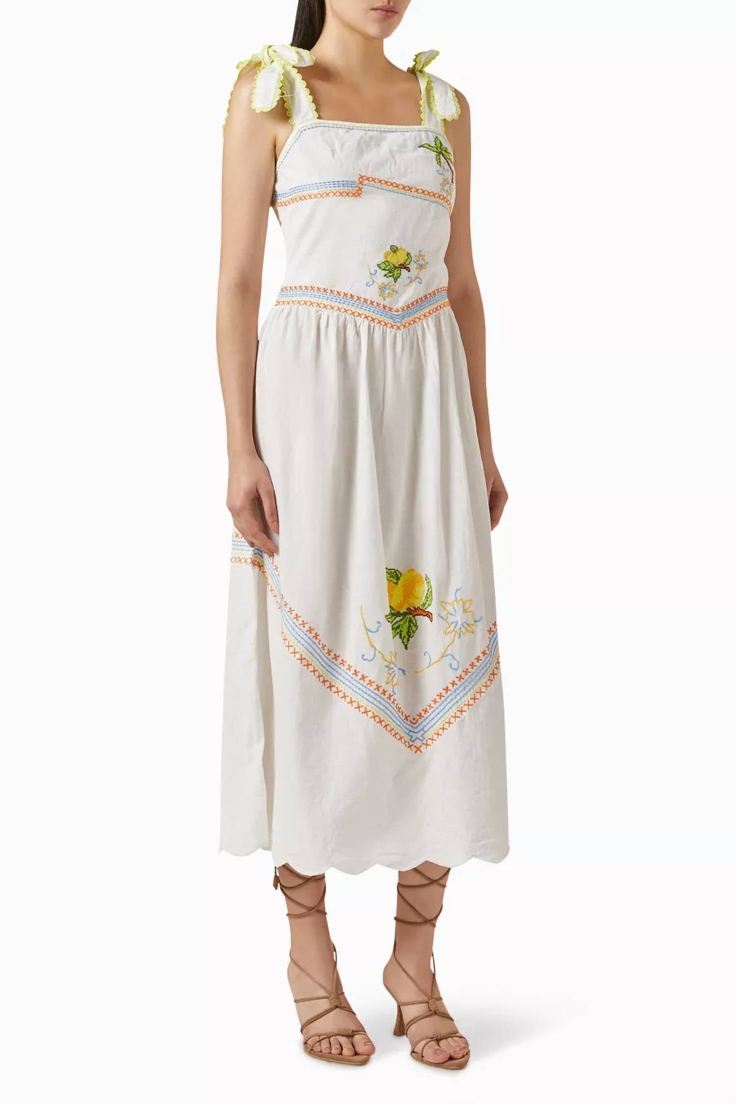 Never Fully Dressed - Colorful Midi Dress