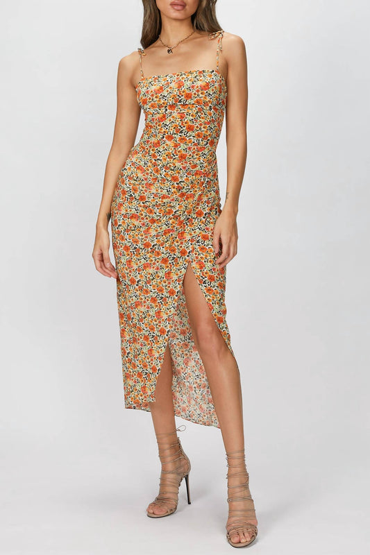 Bec + Bridge - WILD POPPIES MIDI DRESS