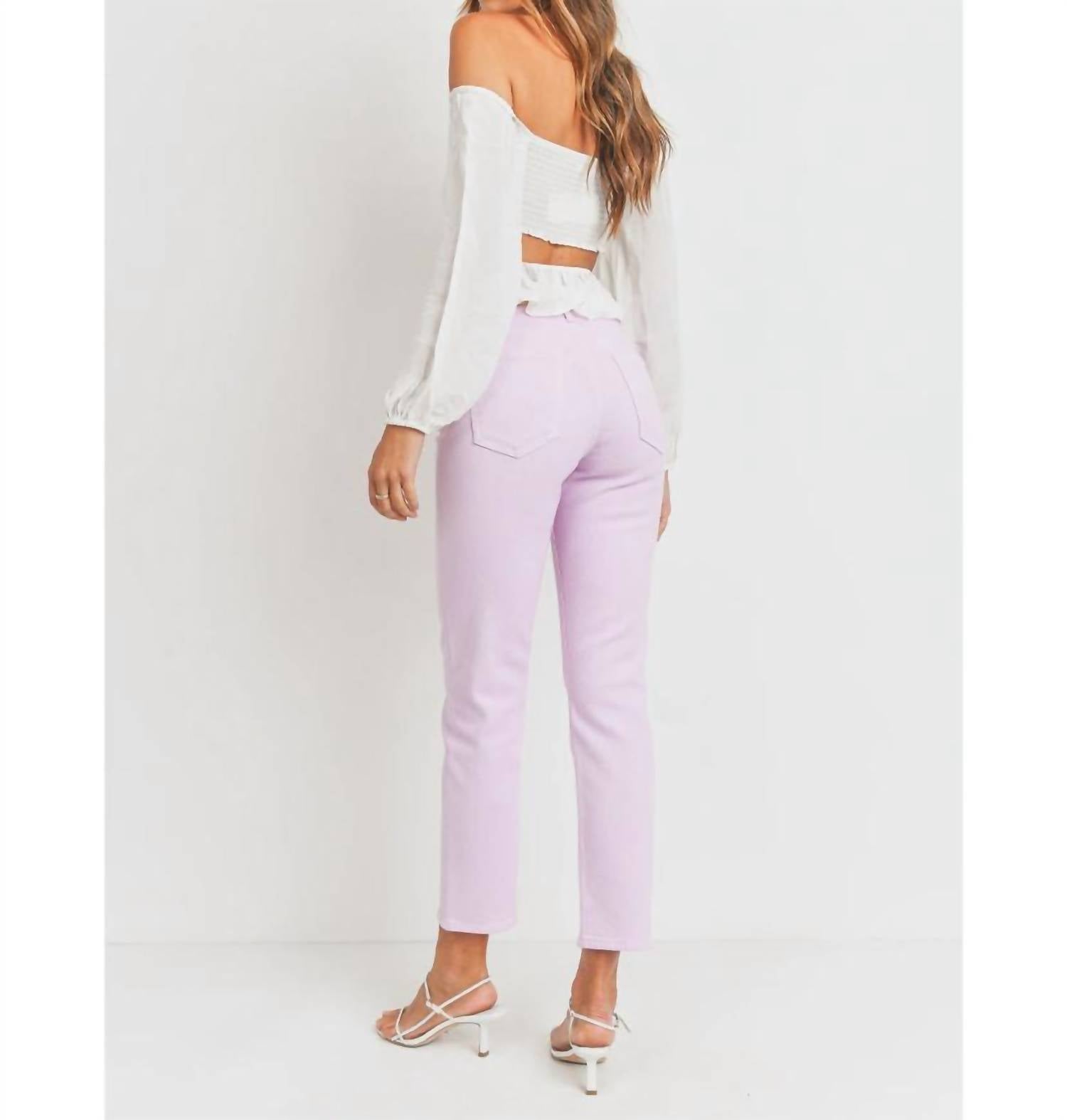 Just Black Denim - Cigarette Slim Jean