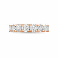 Diana M Jewels - Women's Round Lab-Grown Diamond Eternity Band (6.00 Ct) - Elegant