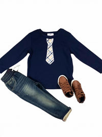 Pete + Lucy - Boys Tie Shirt