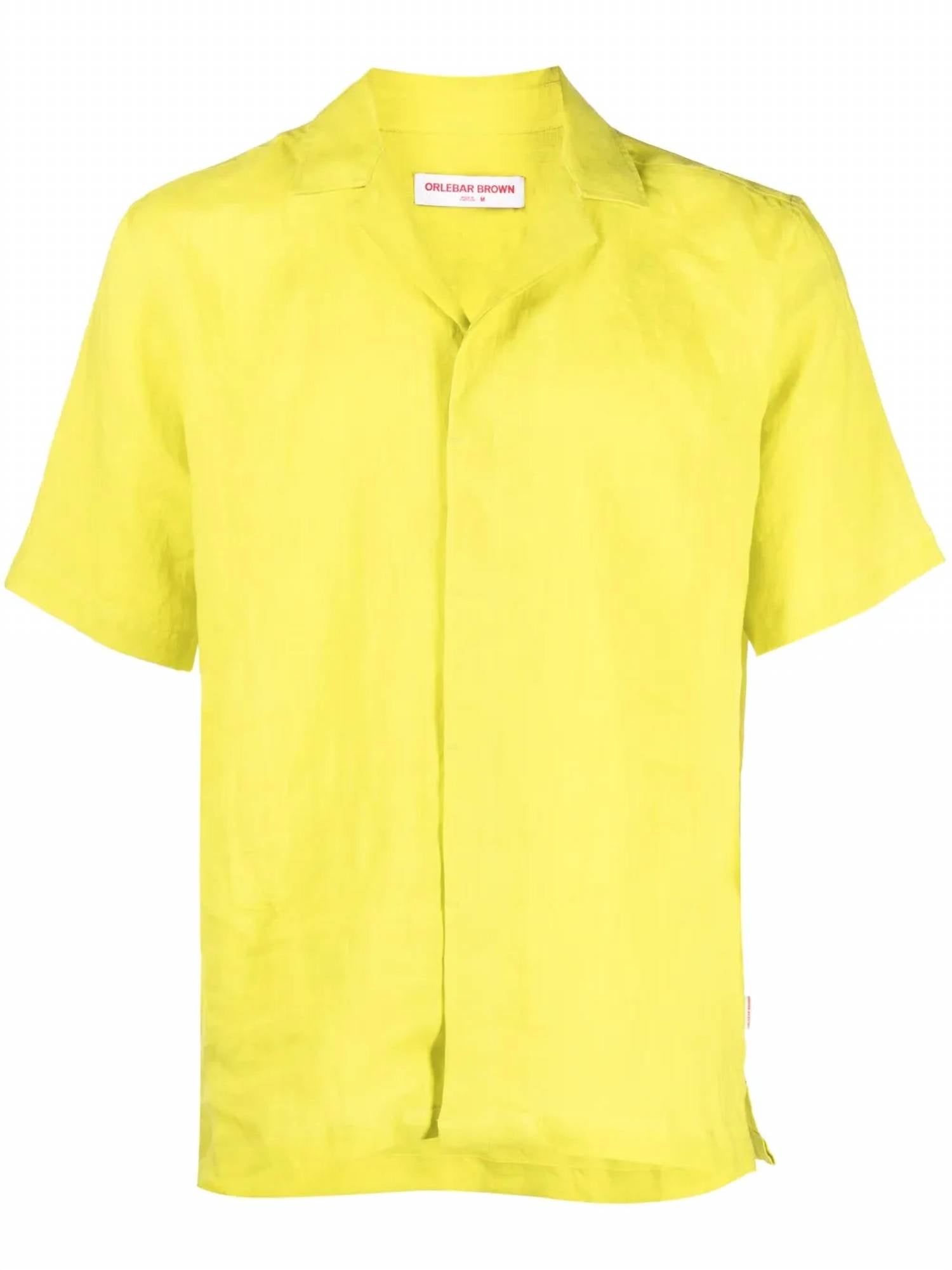Orlebar Brown - Maitan Linen Short Sleeve Shirt