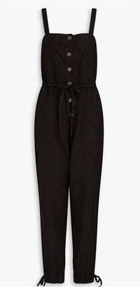 Alice + Olivia - Women Tiana Button Front Patch Pocket Jumpsuit