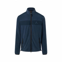 Bogner Fire + Ice Men's Josh Midlayer Sweater in night blue - men's sweater - alternate view