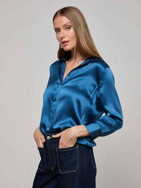 L'Agence - Dani Quarter Sleeve Blouse