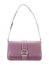 Jimmy Choo - Women's Cheri Crystal Embellished Satin Shoulder Bag