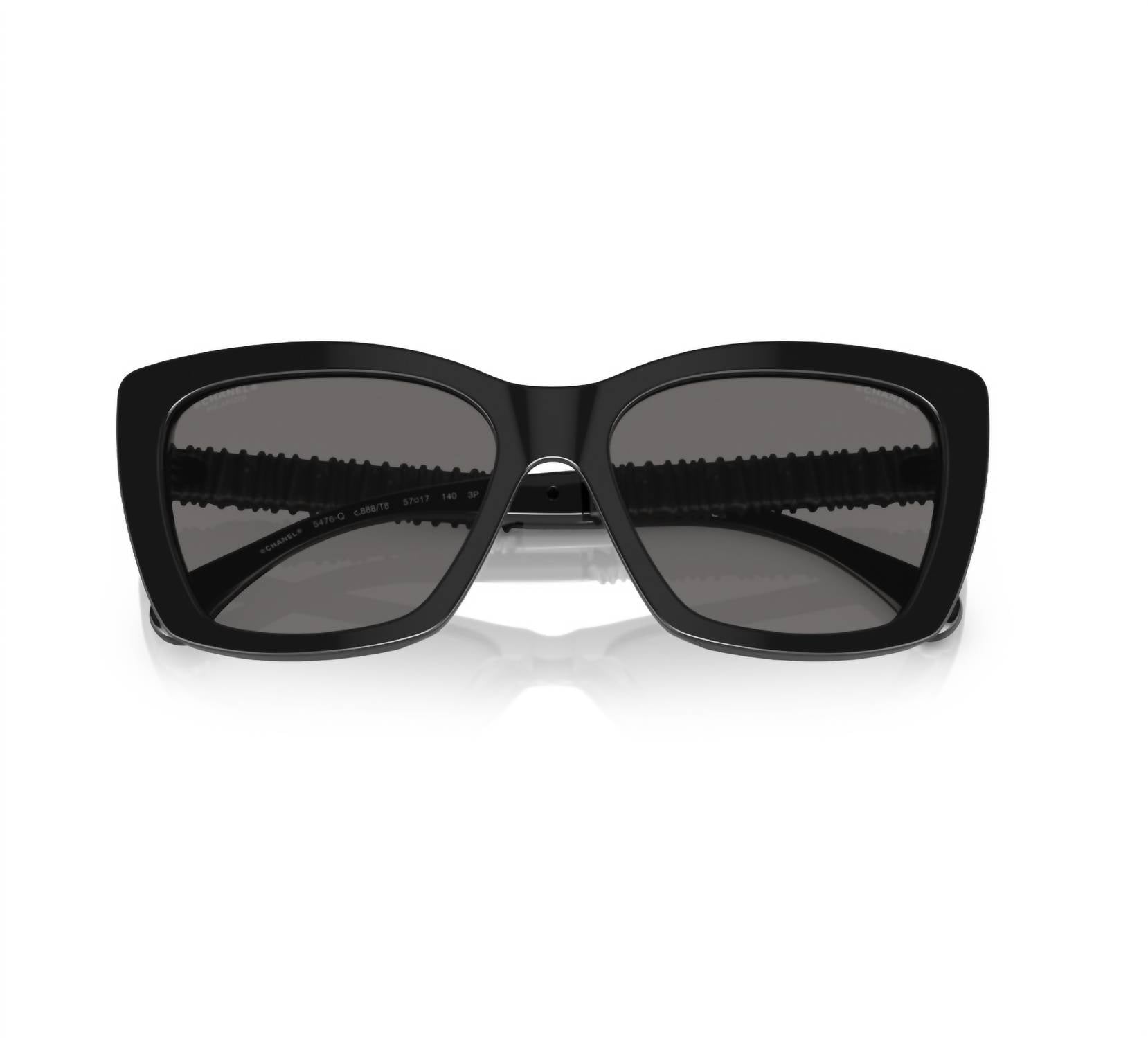 Chanel - Acetate Calfskin Polarized Sunglasses 5476qa - C888t8