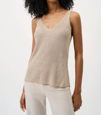 Joseph Ribkoff - Metallic Knitted Camisole