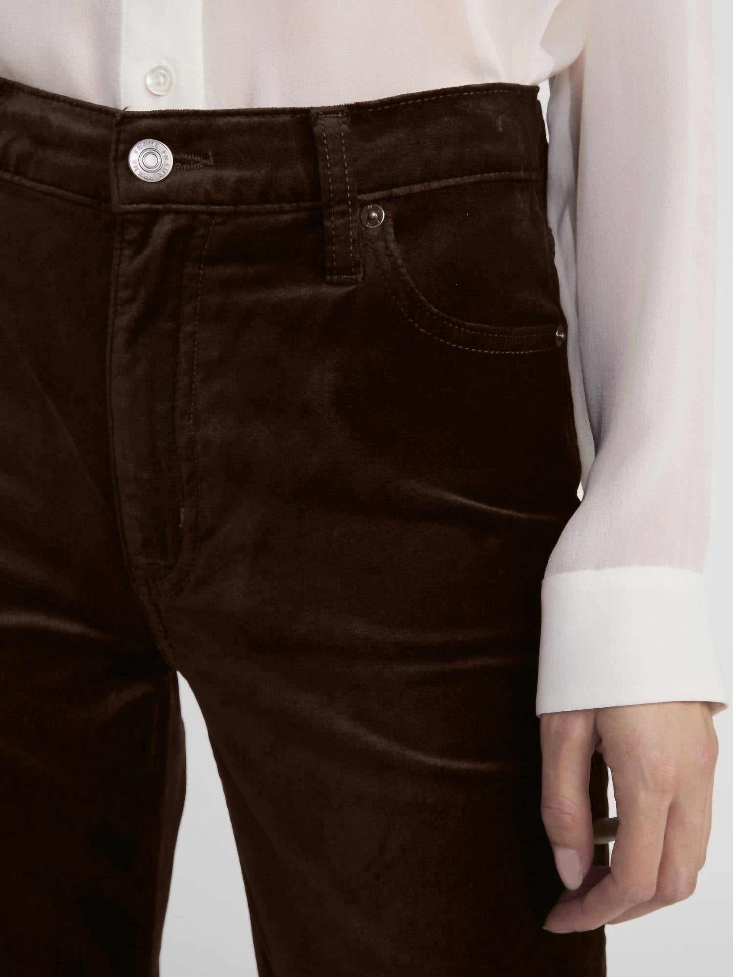 Frame - Le Sleek Straight Corduroy Jeans