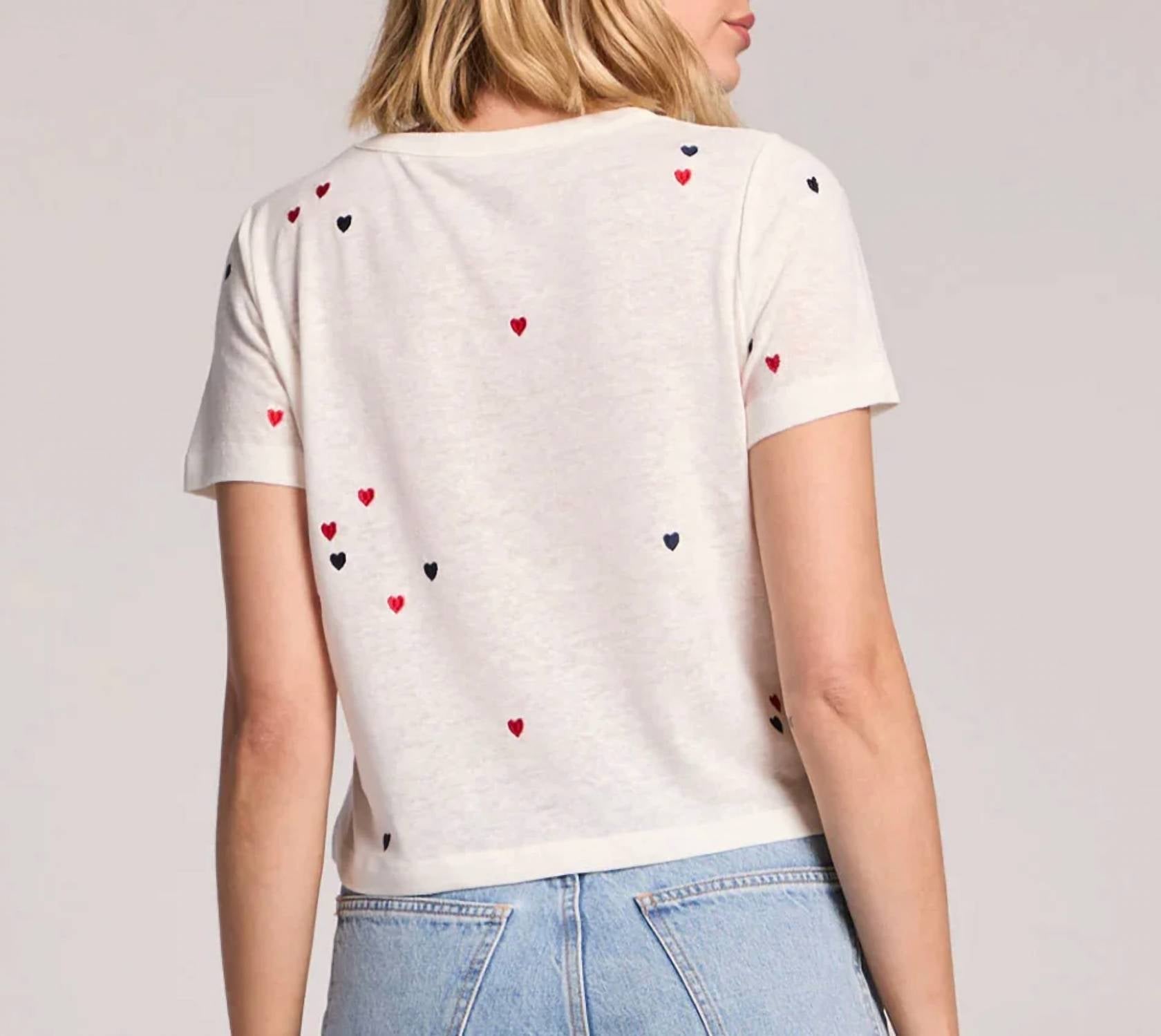 Chaser - Women's Baby Heart Toss Tee