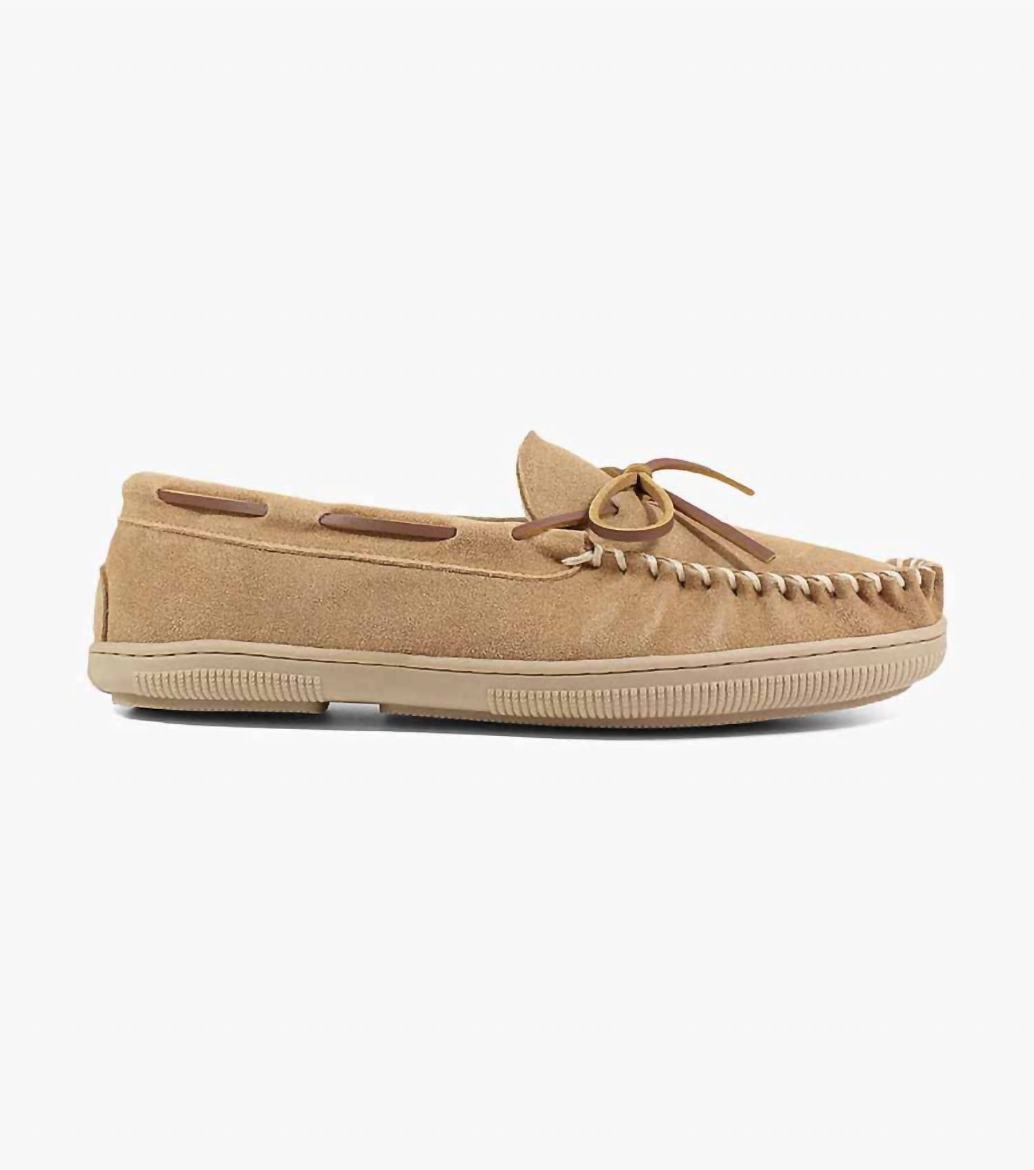 Florsheim - Men's Cozy Moc Toe Tie Slipper