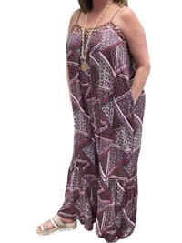 Kori - Floral Strappy Jumpsuit