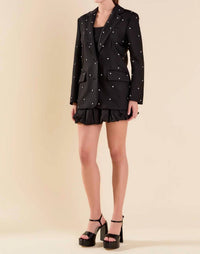 English Factory - Darlin Rhinestone Blazer