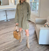So Me - Olivia Shirt Dress
