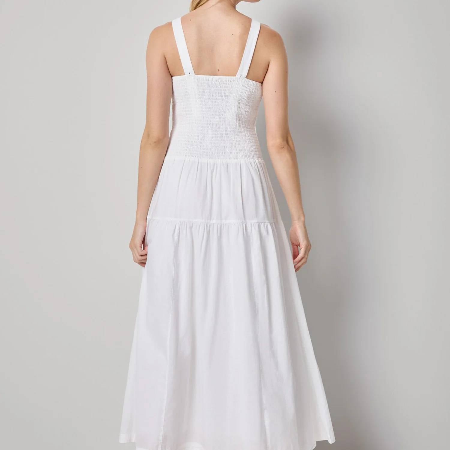 Lilla P - Smocked Bodice Maxi Dress