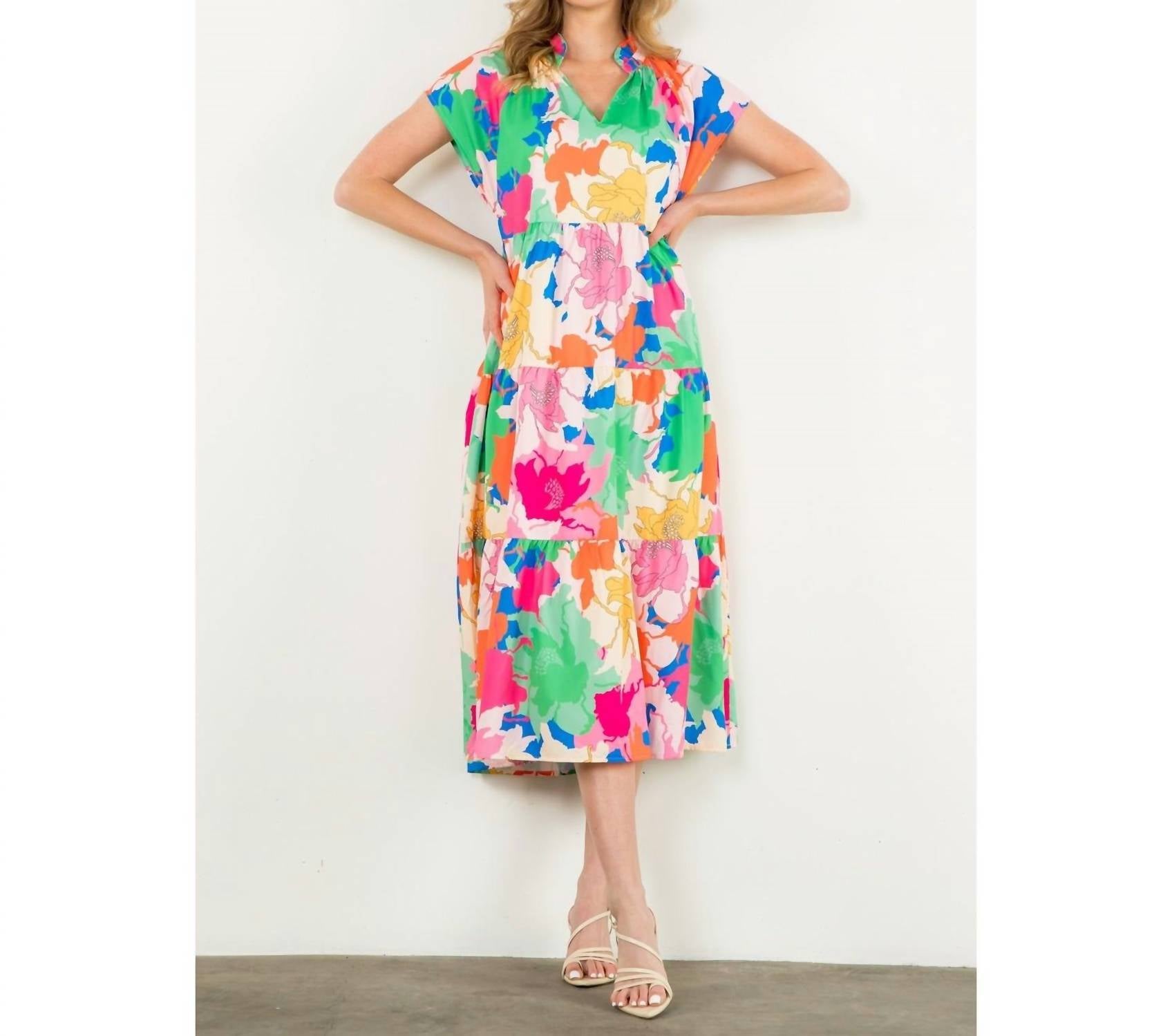 Thml - Tiered Midi Dress