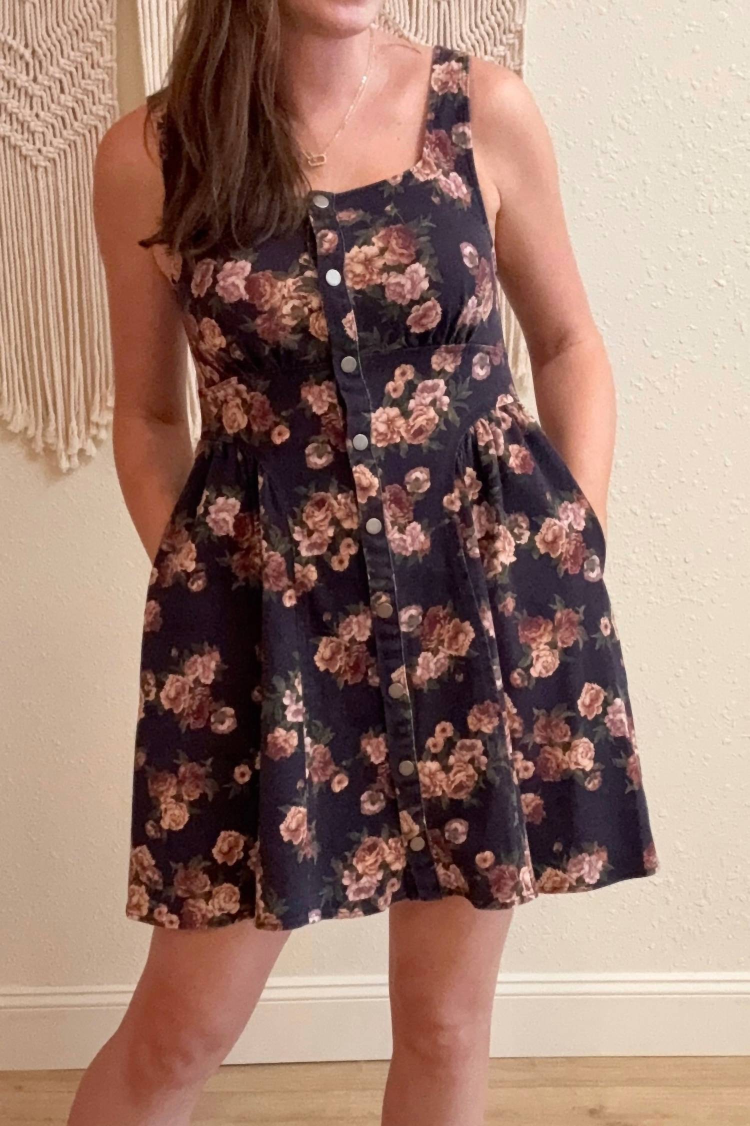 Illa Illa - Juliette Floral Denim Dress