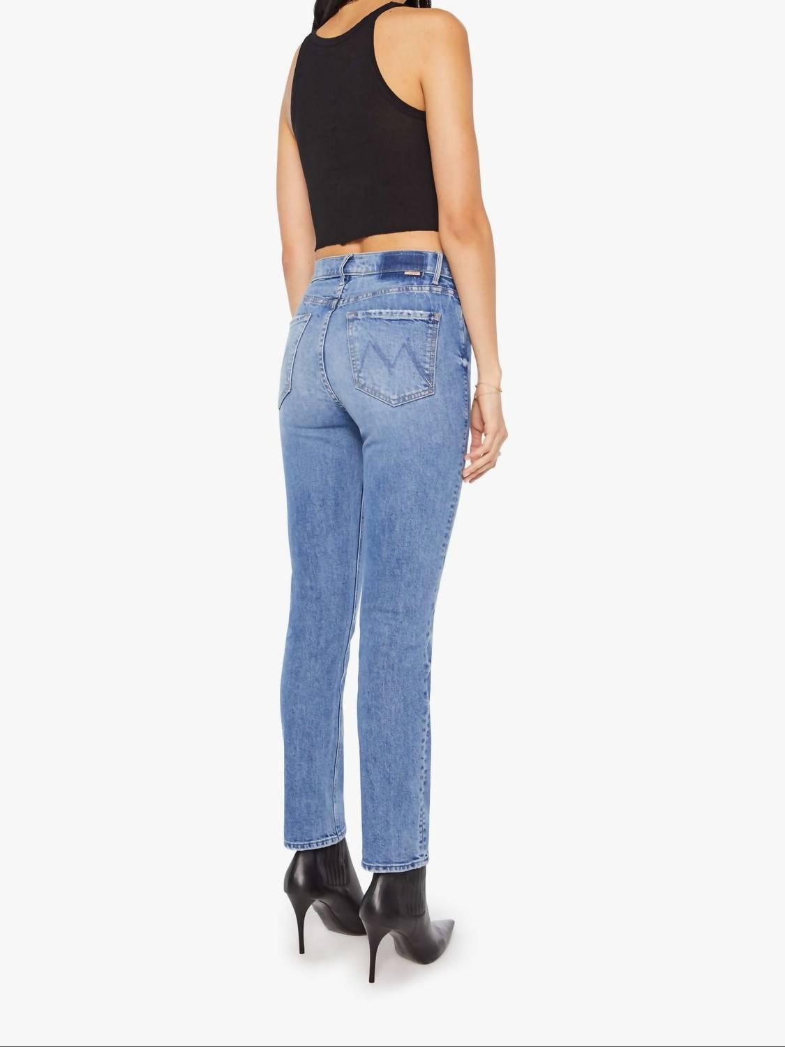 Mother - Dazzler Flood Mid-rise Straight Leg Jeans