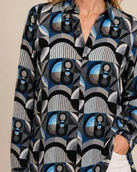 Apny - Half Placket Tunic Top