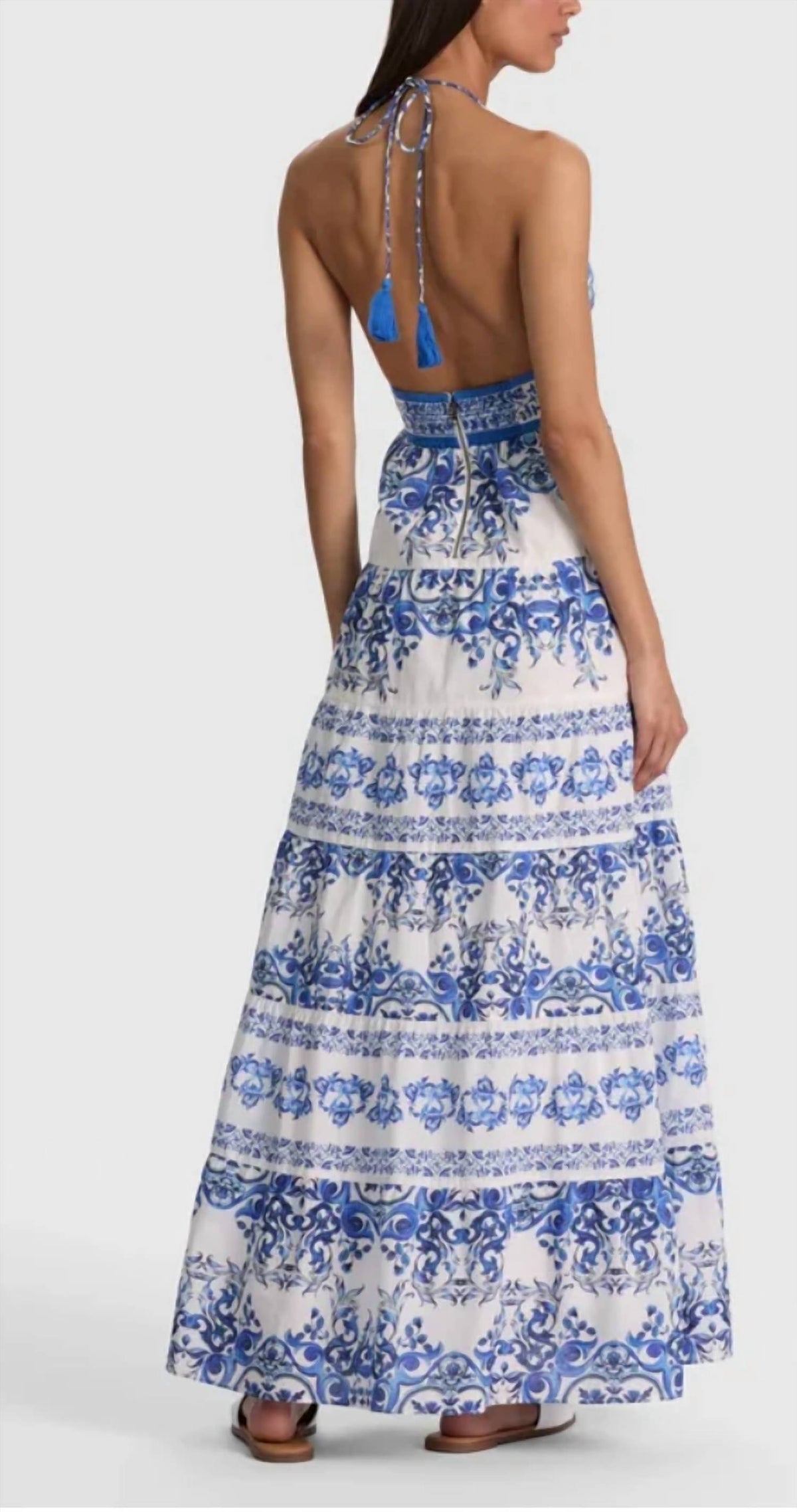 Alice + Olivia - Karolina Tiered Maxi Dress